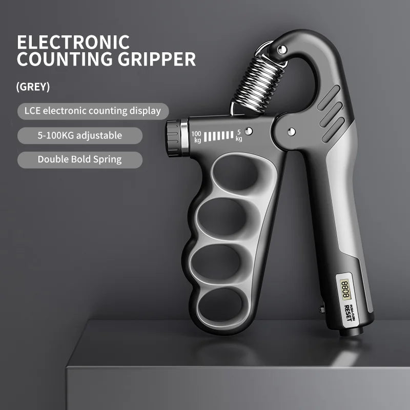 Ultimate Adjustable Grip Strengthener for Gym Training - Enhance Your Finger Rehabilitation and Build Stronger Arms with 5-100KG Resistance