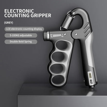 Ultimate Adjustable Grip Strengthener for Gym Training - Enhance Your Finger Rehabilitation and Build Stronger Arms with 5-100KG Resistance