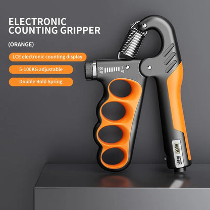 Ultimate Adjustable Grip Strengthener for Gym Training - Enhance Your Finger Rehabilitation and Build Stronger Arms with 5-100KG Resistance