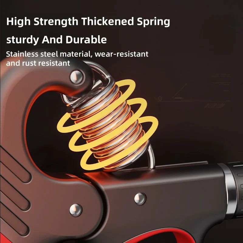 Ultimate Adjustable Grip Strengthener for Gym Training - Enhance Your Finger Rehabilitation and Build Stronger Arms with 5-100KG Resistance